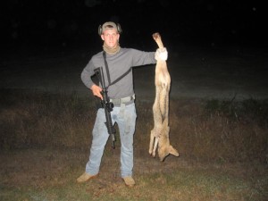 Justus with Coyote